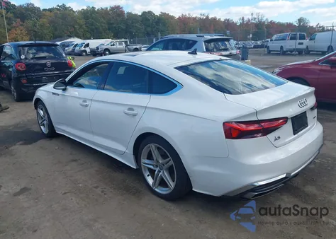 2021 Audi A5 Sportback Premium 45 Tfsi Quattro S Tronic z USA, uszkodzony, nr VIN WAUDACF57MA016809